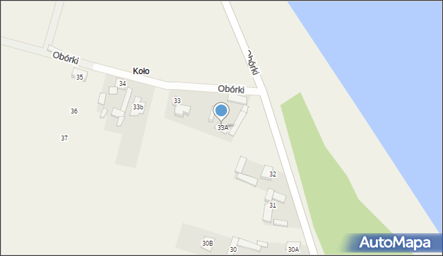 Ciszyca, Ciszyca, 33A, mapa Ciszyca