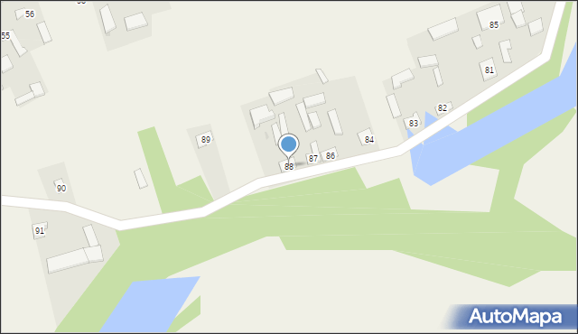 Ciszyca Górna, Ciszyca Górna, 88, mapa Ciszyca Górna