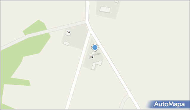 Ciućkowo, Ciućkowo, 55a, mapa Ciućkowo