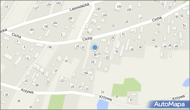 Cmolas, Cicha, 26, mapa Cmolas