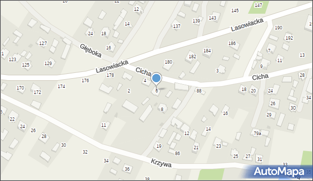 Cmolas, Cicha, 6, mapa Cmolas