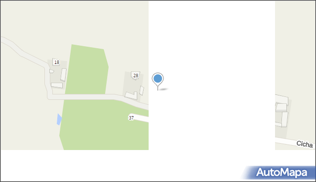 Cyganka, Cicha, 26, mapa Cyganka