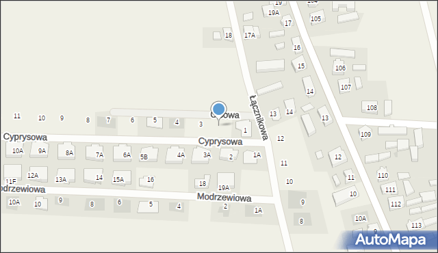 Dąbcze, Cisowa, 2, mapa Dąbcze
