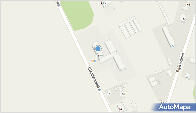 Gołotczyzna, Ciechanowska, 18, mapa Gołotczyzna