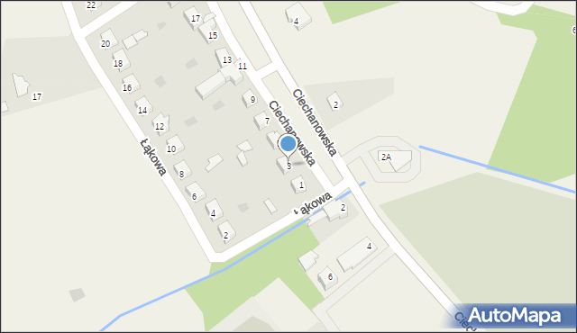 Gołotczyzna, Ciechanowska, 3, mapa Gołotczyzna