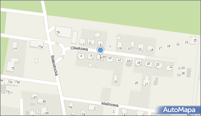 Grabówka, Cisowa, 8, mapa Grabówka