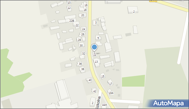 Grudusk, Ciechanowska, 11, mapa Grudusk