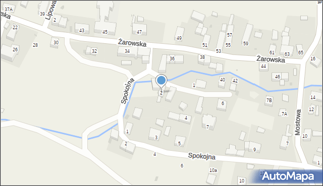 Imbramowice, Cicha, 2, mapa Imbramowice