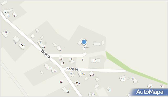 Jankowice, Cicha, 2, mapa Jankowice