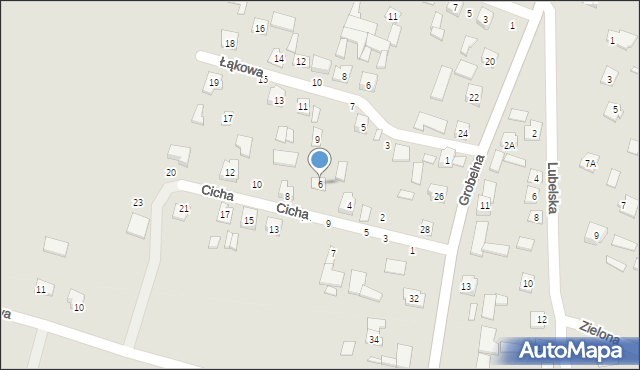 Kamionka, Cicha, 6, mapa Kamionka