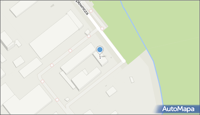 Karczew, Ciepłownicza, 1, mapa Karczew