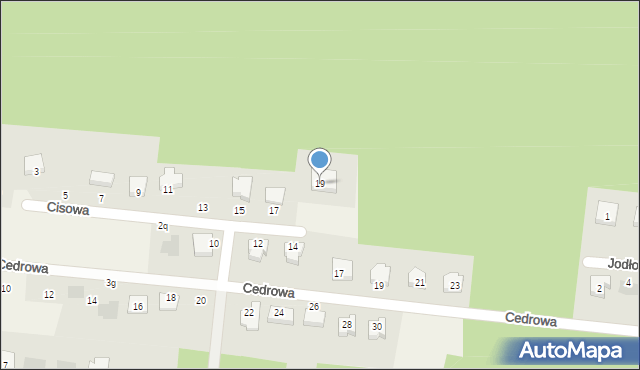 Karczowiska, Cisowa, 19, mapa Karczowiska
