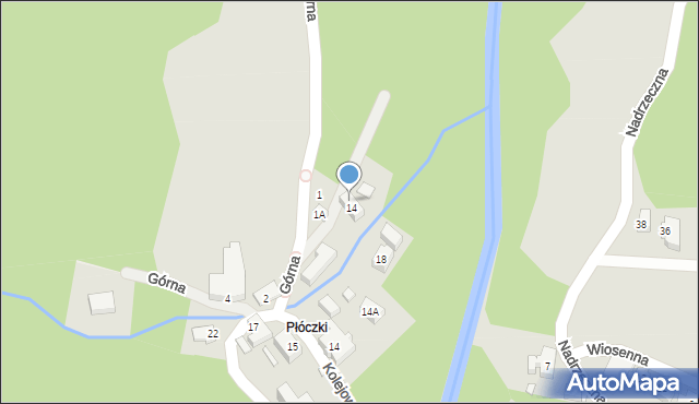 Karpacz, Cicha, 2, mapa Karpacz