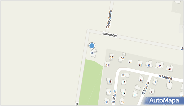 Kobylanka, Cisowa, 16, mapa Kobylanka