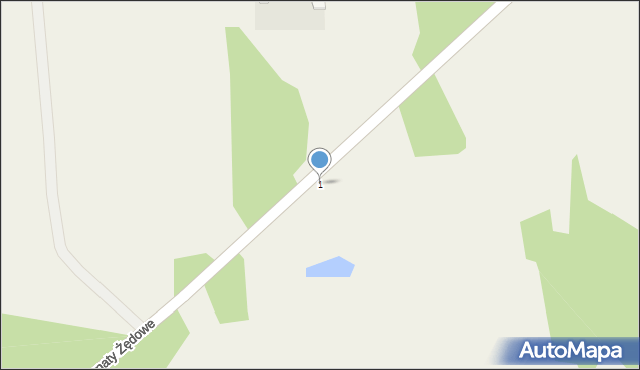 Kownaty Żędowe, Ciechanowska, 1, mapa Kownaty Żędowe