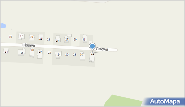 Mosty, Cisowa, 32, mapa Mosty