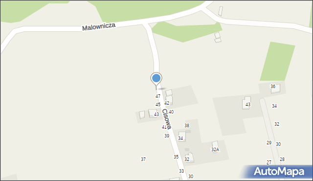 Pewel Mała, Cisowa, 49, mapa Pewel Mała