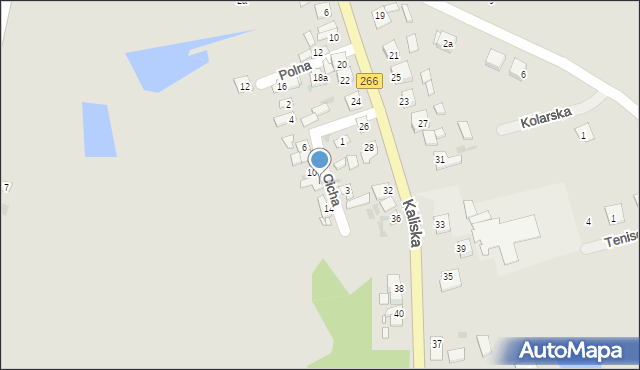 Piotrków Kujawski, Cicha, 12, mapa Piotrków Kujawski