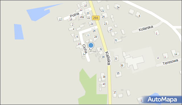 Piotrków Kujawski, Cicha, 5, mapa Piotrków Kujawski