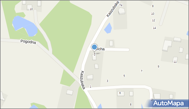 Rąb, Cicha, 2, mapa Rąb