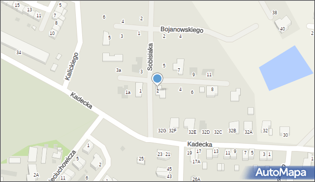 Rawicz, Cieplińskiego-Pługa Łukasza, 2, mapa Rawicz