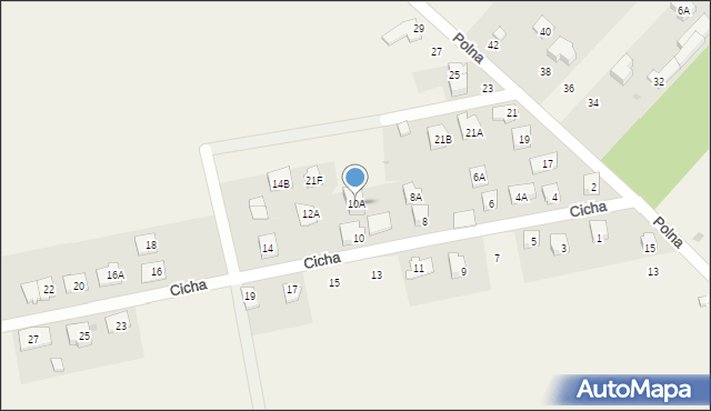 Rembelszczyzna, Cicha, 10A, mapa Rembelszczyzna