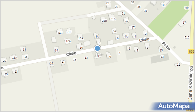 Rembelszczyzna, Cicha, 11, mapa Rembelszczyzna