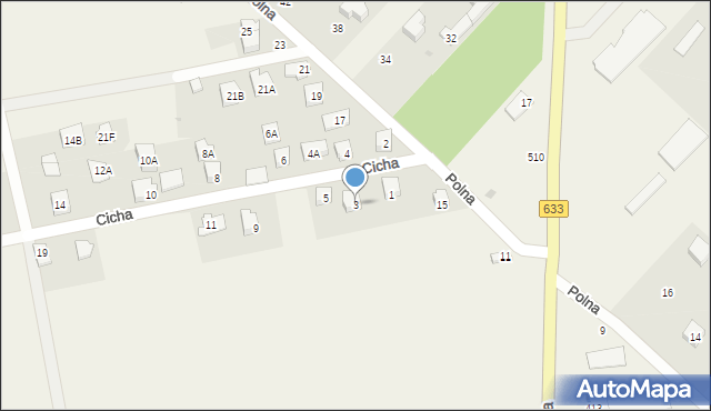 Rembelszczyzna, Cicha, 3, mapa Rembelszczyzna