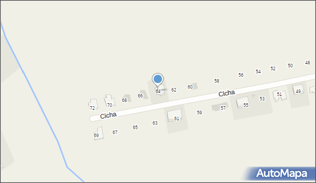 Rembelszczyzna, Cicha, 64, mapa Rembelszczyzna