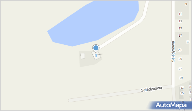 Ruszowice, Cisawa, 1j, mapa Ruszowice