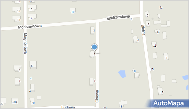 Sieradz, Cisowa, 2, mapa Sieradz