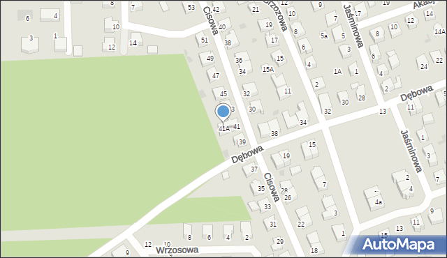 Skarszewy, Cisowa, 41A, mapa Skarszewy