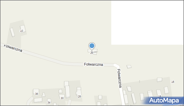 Smogorzów, Cicha, 20, mapa Smogorzów