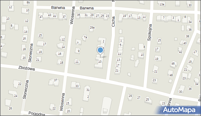 Solec Kujawski, Cicha, 8, mapa Solec Kujawski