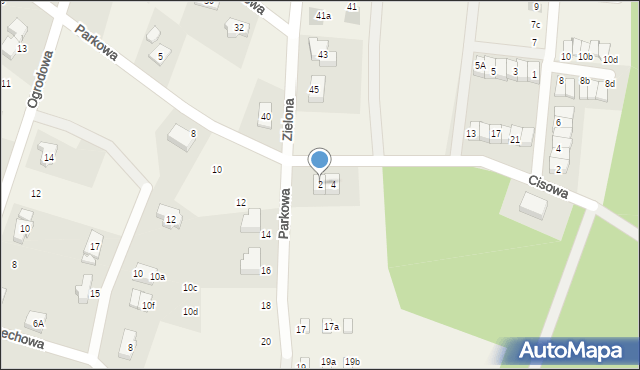 Stanowice, Cisowa, 2, mapa Stanowice