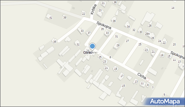 Stare Kupiski, Cicha, 27, mapa Stare Kupiski