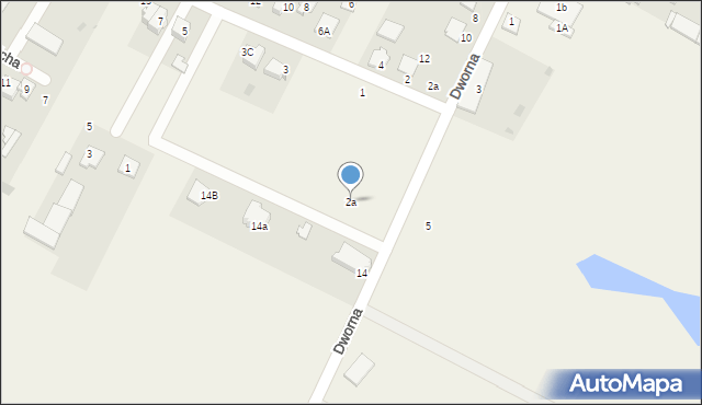 Stare Kupiski, Cicha, 2a, mapa Stare Kupiski