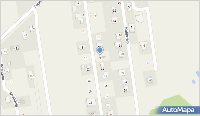 Stare Miasto, Cisowa, 9, mapa Stare Miasto