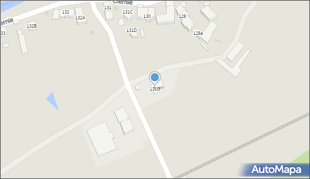 Świebodzice, Ciernie, 131G, mapa Świebodzice