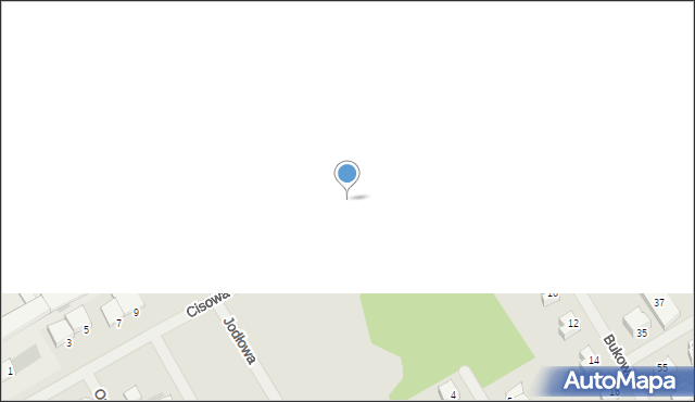 Szczecinek, Cisowa, 17, mapa Szczecinek