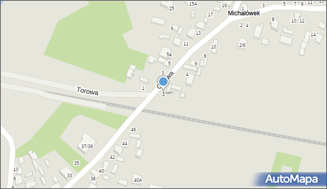 Tomaszów Mazowiecki, Cisowa, 2, mapa Tomaszów Mazowiecki