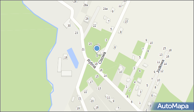 Tresta, Cisowa, 2, mapa Tresta