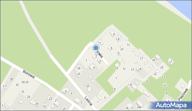 Tuczno, Cisowa, 2, mapa Tuczno