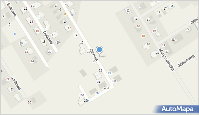 Wilkowice, Cisowa, 19, mapa Wilkowice