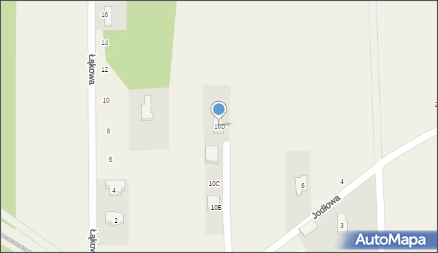 Włynkówko, Cisowa, 10D, mapa Włynkówko