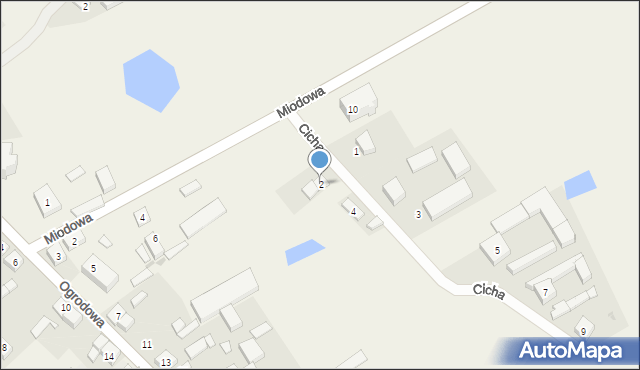 Zadzim, Cicha, 2, mapa Zadzim