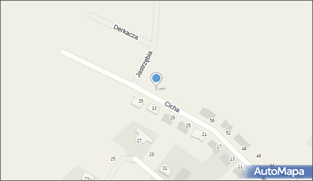 Załom, Cicha, 66, mapa Załom