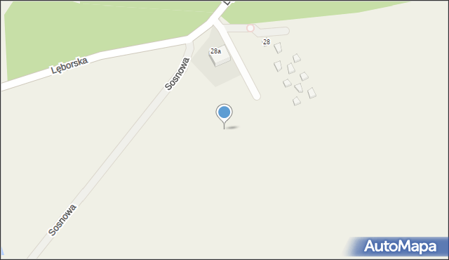 Żarnowska, Cicha, 5, mapa Żarnowska