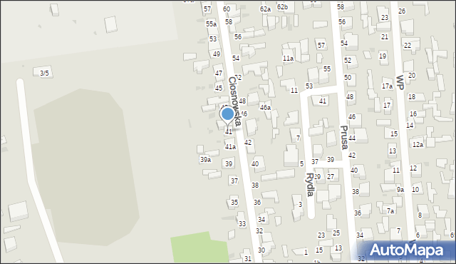 Zgierz, Ciosnowska, 41, mapa Zgierz