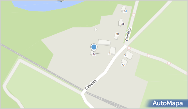 Zgorzelec, Cienista, 4a, mapa Zgorzelec